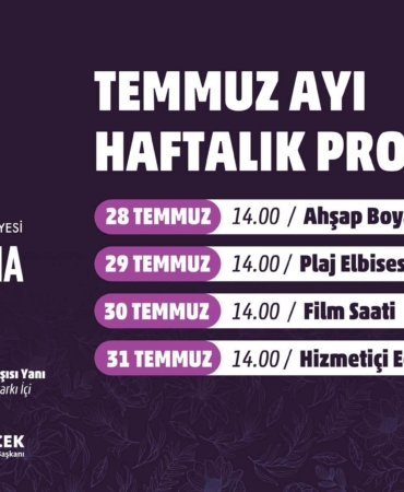 Kadınlar İçin Temmuz’da Eğlenceli Atölyeler! 🌟