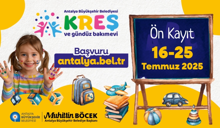 Miniklere Güvenli Yuva: Kreş Ön Kayıtları Başladı!