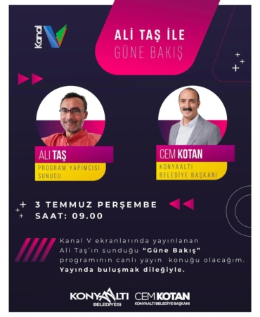 Cem Kotan, ‘Güne Bakış’ta Canlı Yayında!