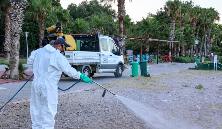 Antalya’da Vektörle Mücadele Hız Kesmeden Devam Ediyor!