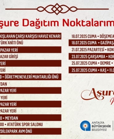 Aşure Günü’nde Komşularla Birlikte Olalım! 🥣💛