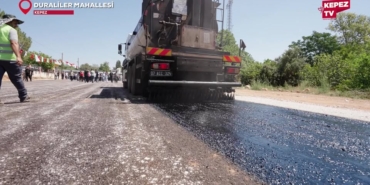 Kepez’de Asfalt Sezonu Duraliler’de Başladı!