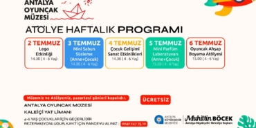 Antalya’da Ücretsiz Çocuk Atölyeleri Başlıyor!