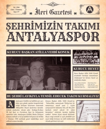 Antalyaspor 59. Yaşında: Arma Aşkı Sürüyor!