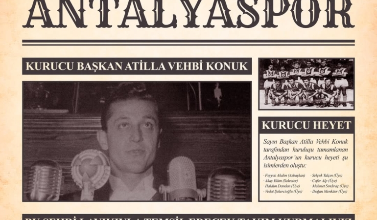 Antalyaspor 59. Yaşında: Arma Aşkı Sürüyor!