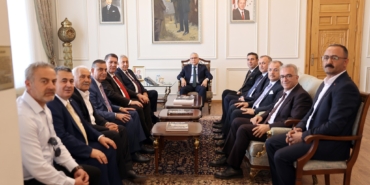 TESK Başkanı Palandöken, Sivas’ta Valiyi Ziyaret Etti