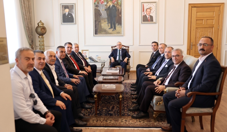 TESK Başkanı Palandöken, Sivas’ta Valiyi Ziyaret Etti