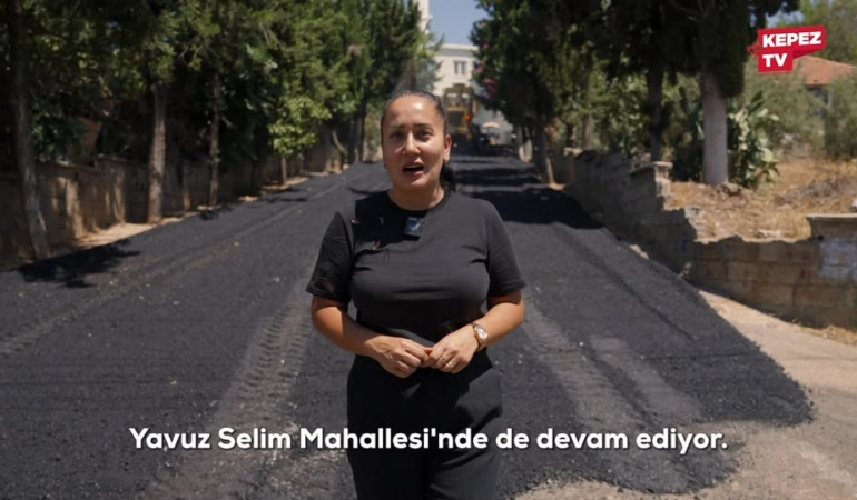 Yavuz Selim’de Asfalt Çalışmaları Sürüyor!