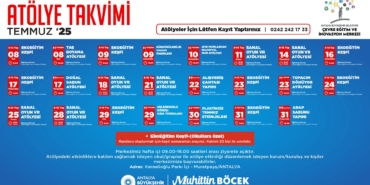 Doğayı Koruma Atölyeleri İçin Kayıt Zamanı!