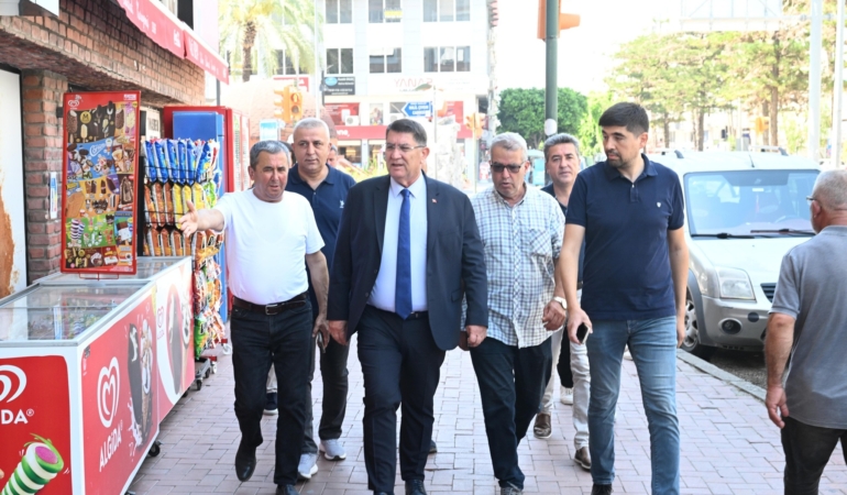 Kumluca Esnafı Ziyaret Edildi, Destek Sürüyor!