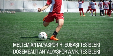 Antalyaspor Futbol Okulu’na Katıl, Yıldız Ol!