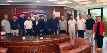 Esnaf ve Sanatkarlardan Belediye’ye Ziyaret