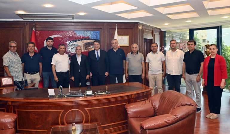 Esnaf ve Sanatkarlardan Belediye’ye Ziyaret