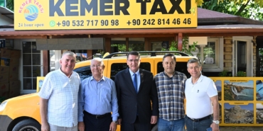 Kemer’de Taksicilerle İstişare Toplantısı Yapıldı!