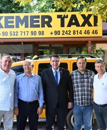 Kemer’de Taksicilerle İstişare Toplantısı Yapıldı!