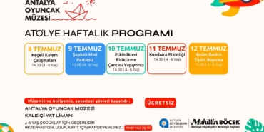 Antalya’da Çocuklar için Eğlenceli Atölyeler!