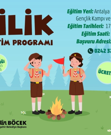 İzcilik Eğitimi 6. Dönem Başlıyor! Başvurun!