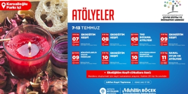 Doğaseverler İçin Ücretsiz Eko Atölyeler!