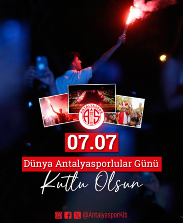 Antalyasporlular Günü’nde Meşale Yakma Zamanı!