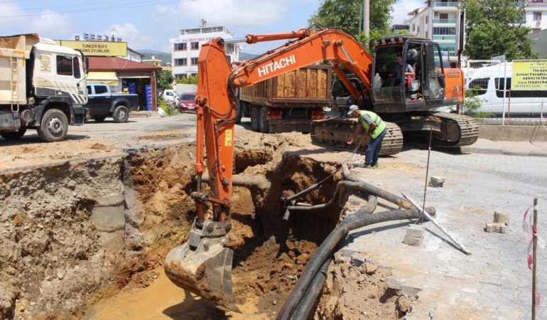 Gazipaşa’da Yağmur Suları İçin Yeni Altyapı!