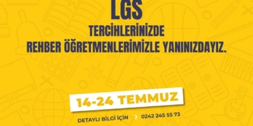 Başarılı Gelecek İçin Tercih Dönemi Desteği!