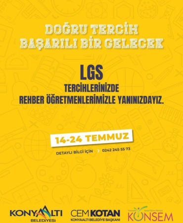 Başarılı Gelecek İçin Tercih Dönemi Desteği!