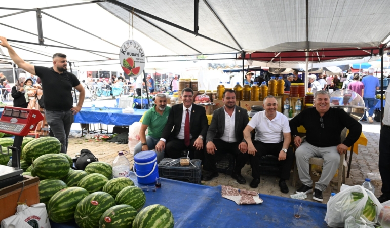 Pazarcı Esnafına Destek Ziyareti Korkuteli’nde!
