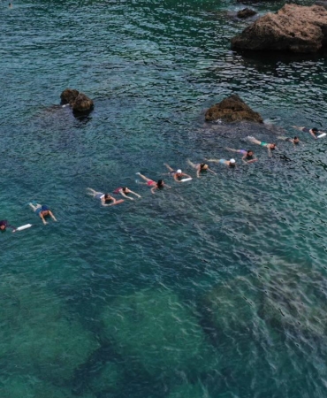 Komşular Güne Su Cimnastiğiyle Başlıyor!