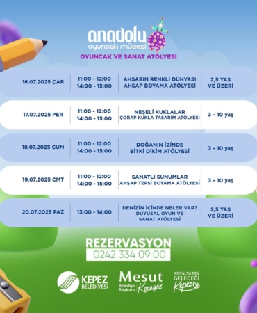 Minik Sanatçılar, Renkli Hayaller Yaratıyor!