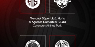 Antalyaspor’un İlk 2 Haftalık Fikstürü Açıklandı!