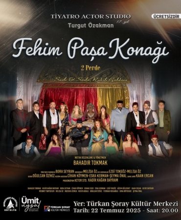 Turgay Yıldız Anısına Ücretsiz Tiyatro Oyunu!