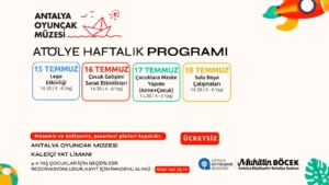 Antalya’da Ücretsiz Çocuk Etkinlikleri Başlıyor!