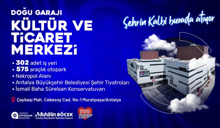 Doğu Garajı: Antalya’nın Kültür Kalbi