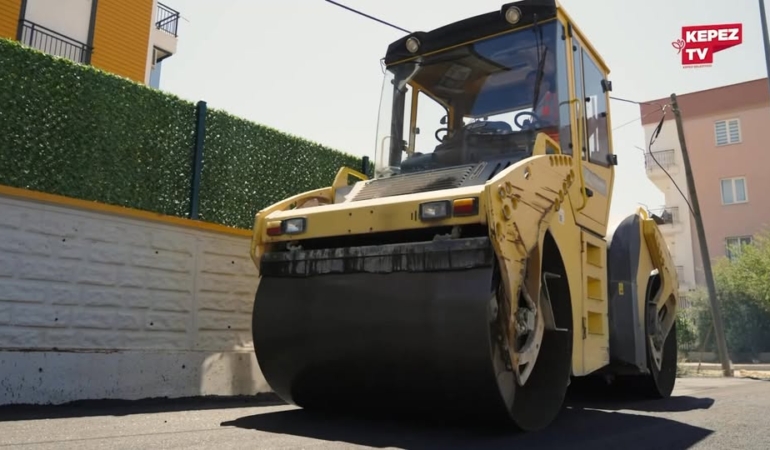 Kepez’de Asfalt Çalışmalarıyla Yeni Dönem!