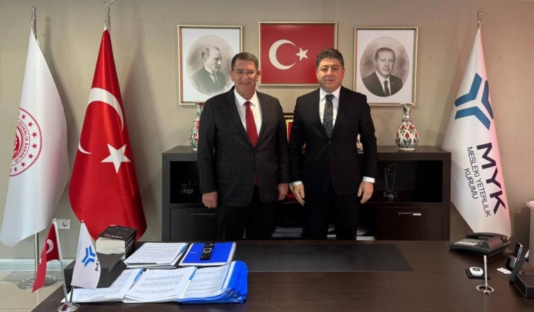 Başkan Dere’den MYK’ya Hayırlı Olsun Ziyareti