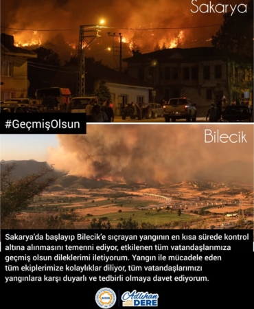 Yangınla Mücadelede Birlik ve Duyarlılık Çağrısı