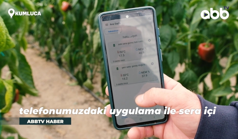 Dijital Tarımda Yeni Dönem: Antalya’da Sensör Desteği!