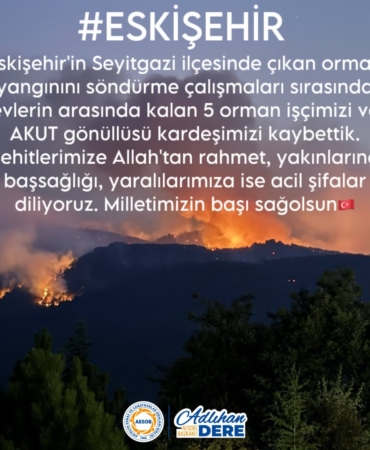 Yangında Kahramanlarımızı Kaybettik, Başımız Sağolsun