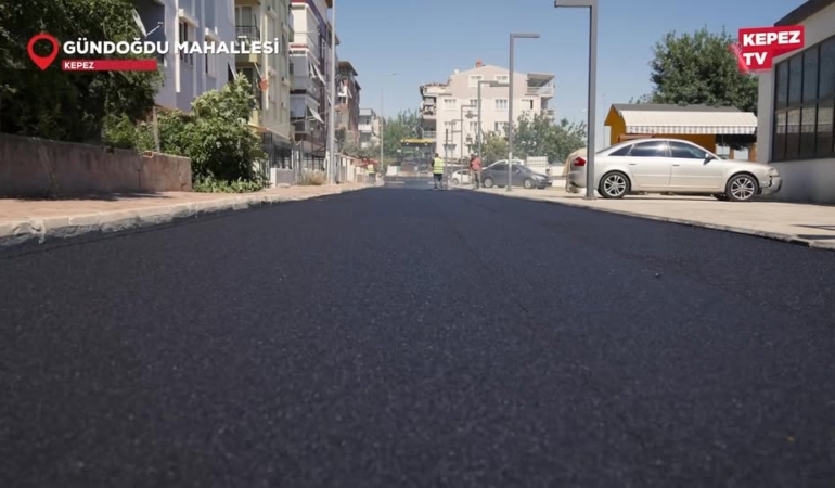Kepez’de Asfalt Yenileme Çalışmaları Başladı!