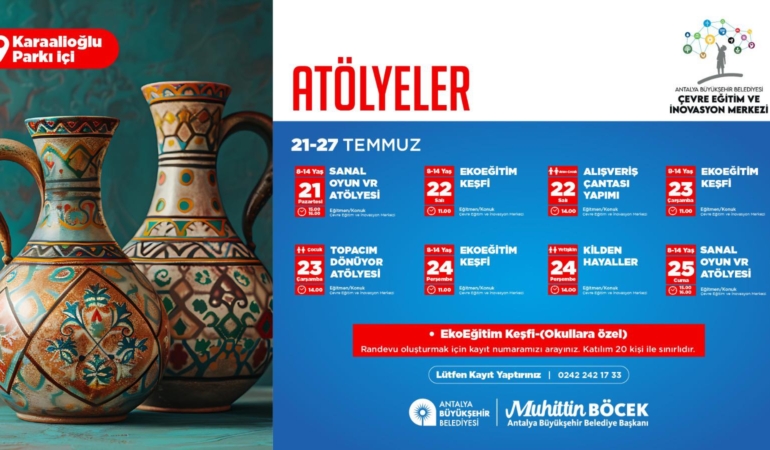 Çevre Dostu Atölyelerle Doğaseverler Buluşuyor!