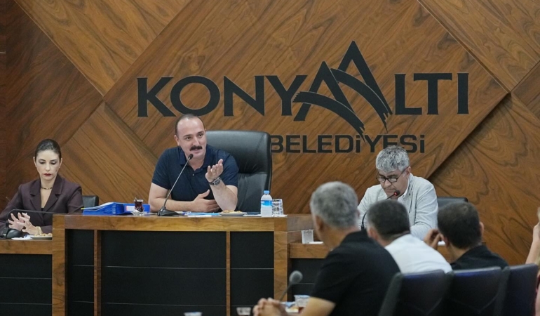 Konyaaltı Muhtarlar Meclisi’nde Önemli Değerlendirmeler