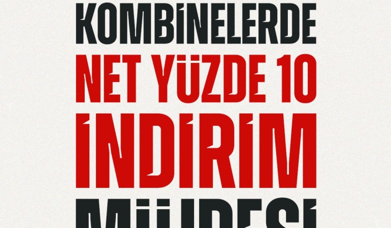 Kombine Biletlerde Yüzde 10 İndirim Fırsatı!