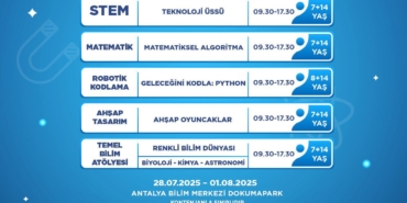 Yaz Tatilinde Bilimle Eğlenceli Keşifler!