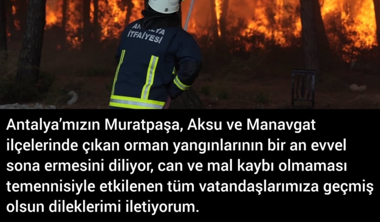 Antalya’da Yangınlara Karşı Tedbir Çağrısı!