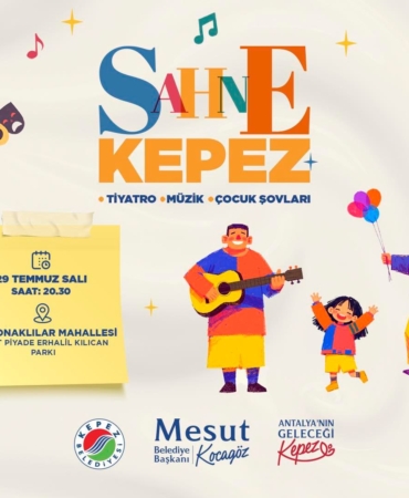 Kepez Yaz Akşamlarında Eğlence Dolu Buluşma!