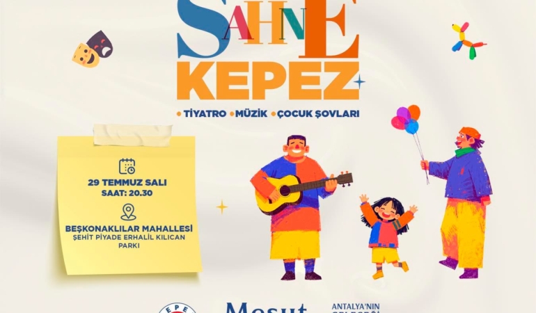 Kepez Yaz Akşamlarında Eğlence Dolu Buluşma!