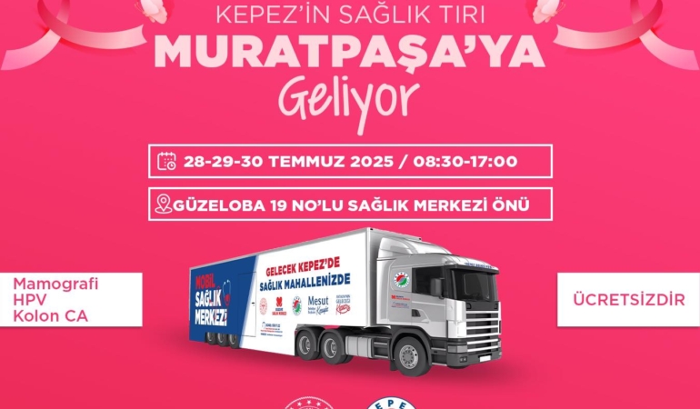 Kadınlar İçin Ücretsiz Kanser Taraması Hizmeti!