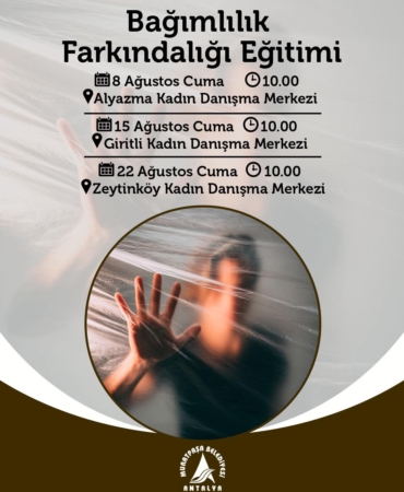Bağımlılıkla Mücadele Eğitimi Başlıyor!