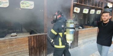 İş Merkezinde Yangın Paniği: İtfaiye Müdahale Etti