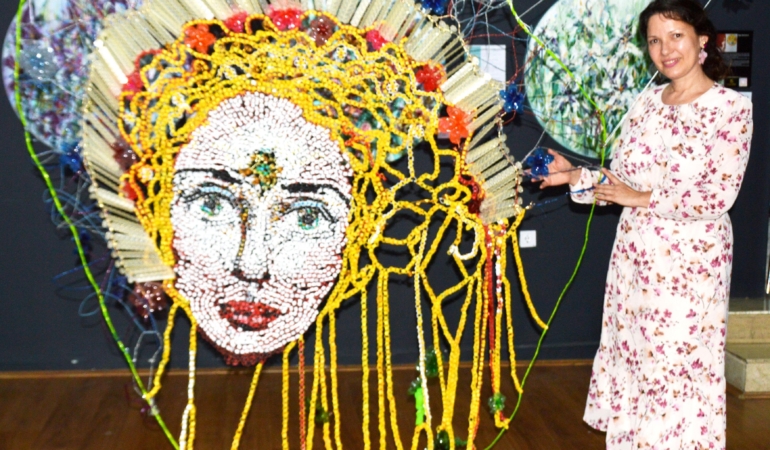 Antalya’da Çevre Dostu Sanat Sergisi Açıldı